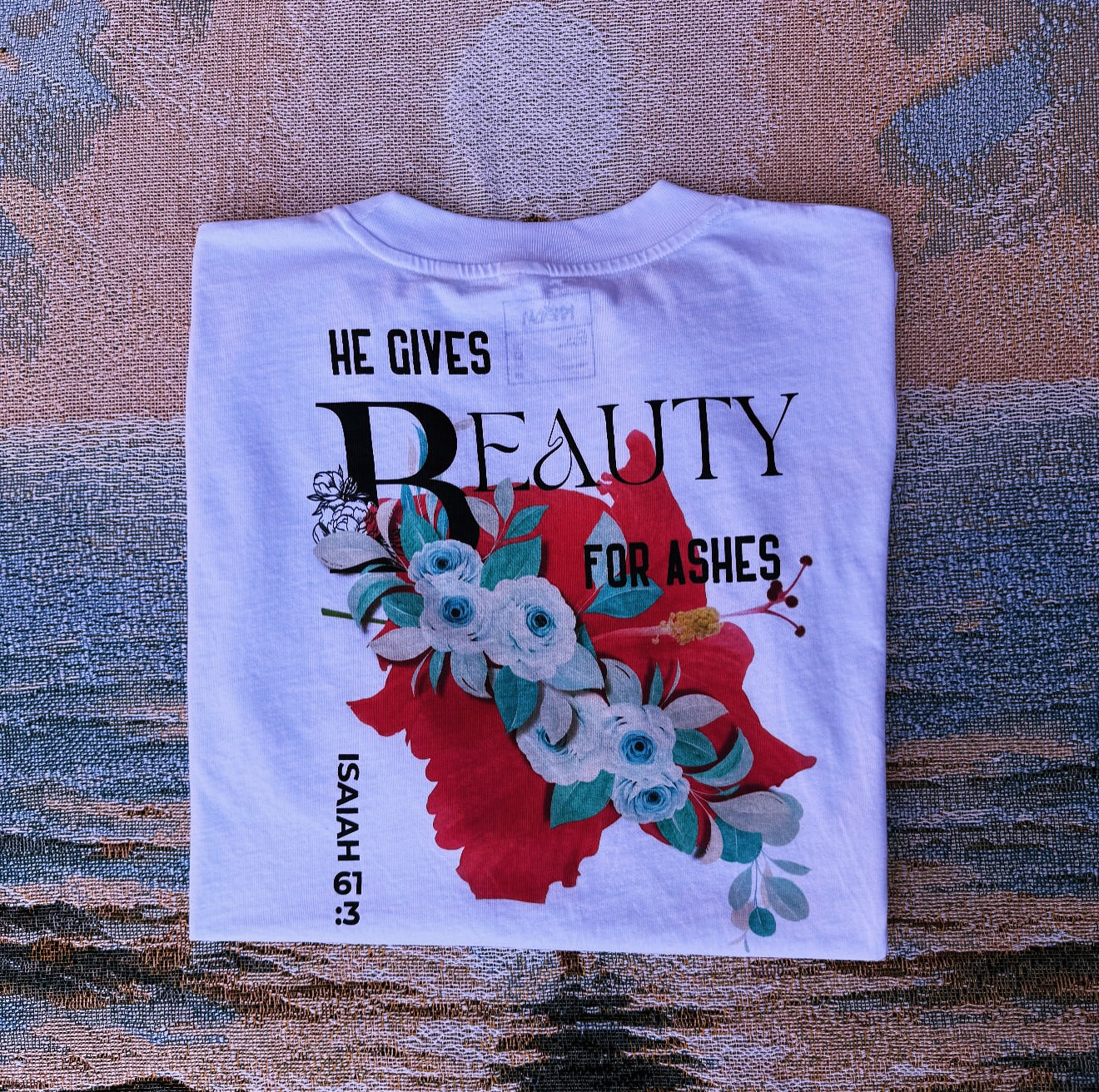 Beauty For Ashes Oversized Tee