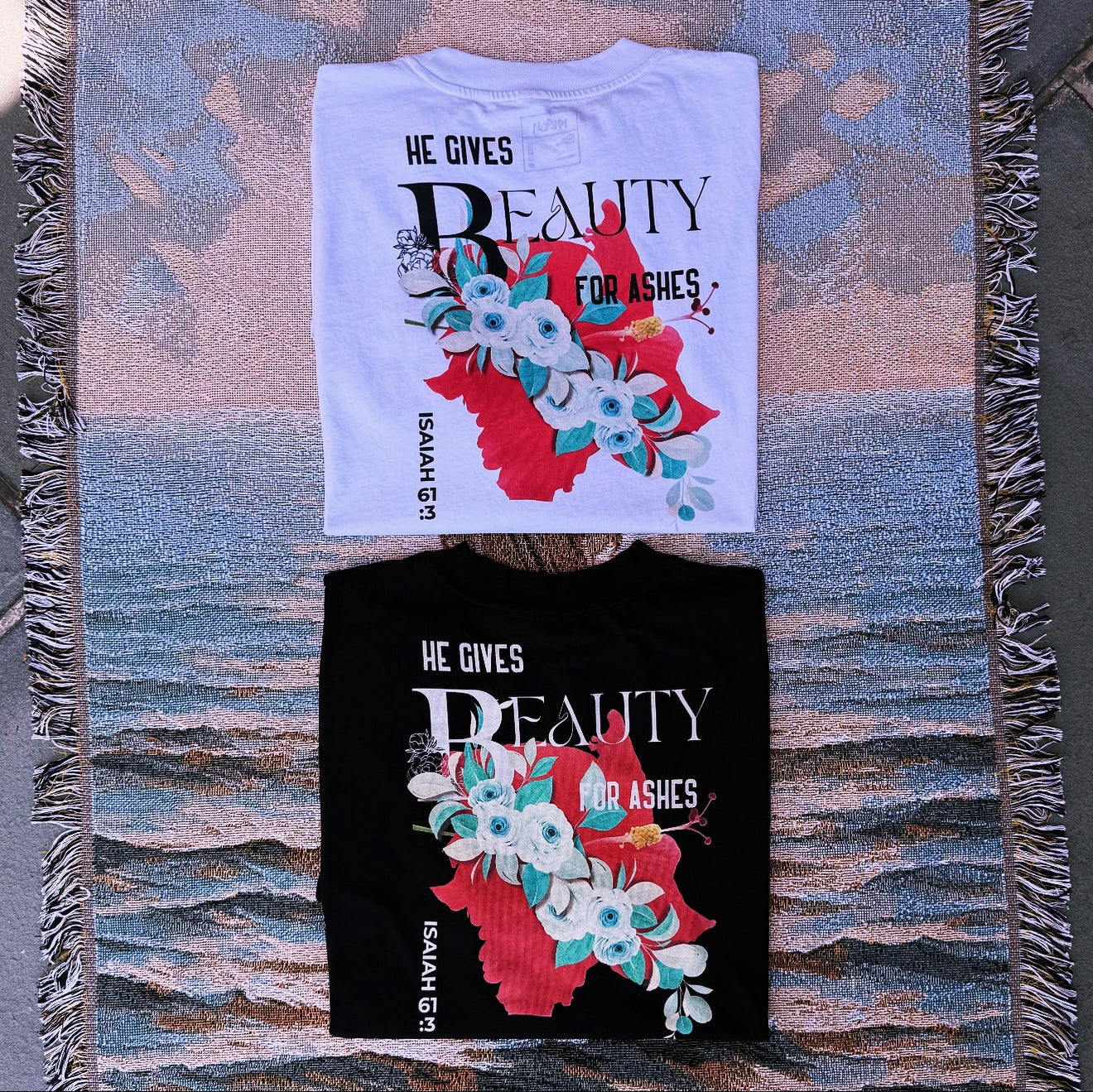 Beauty For Ashes Oversized Tee