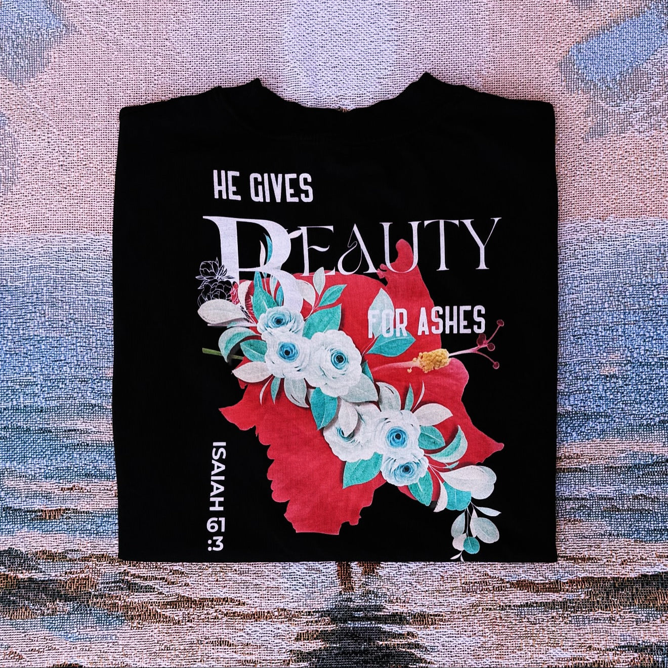 Beauty For Ashes Oversized Tee