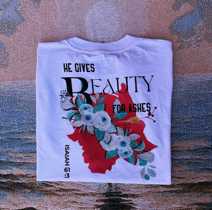 Beauty For Ashes Oversized Tee