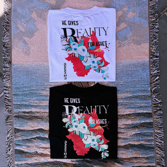 Beauty For Ashes Oversized Tee