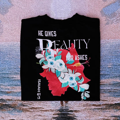 Beauty For Ashes Oversized Tee